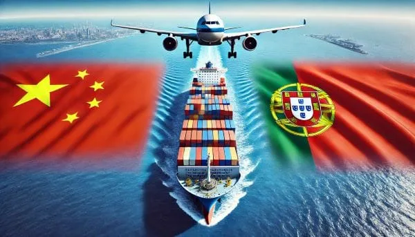 Shipping Options from China to Portugal