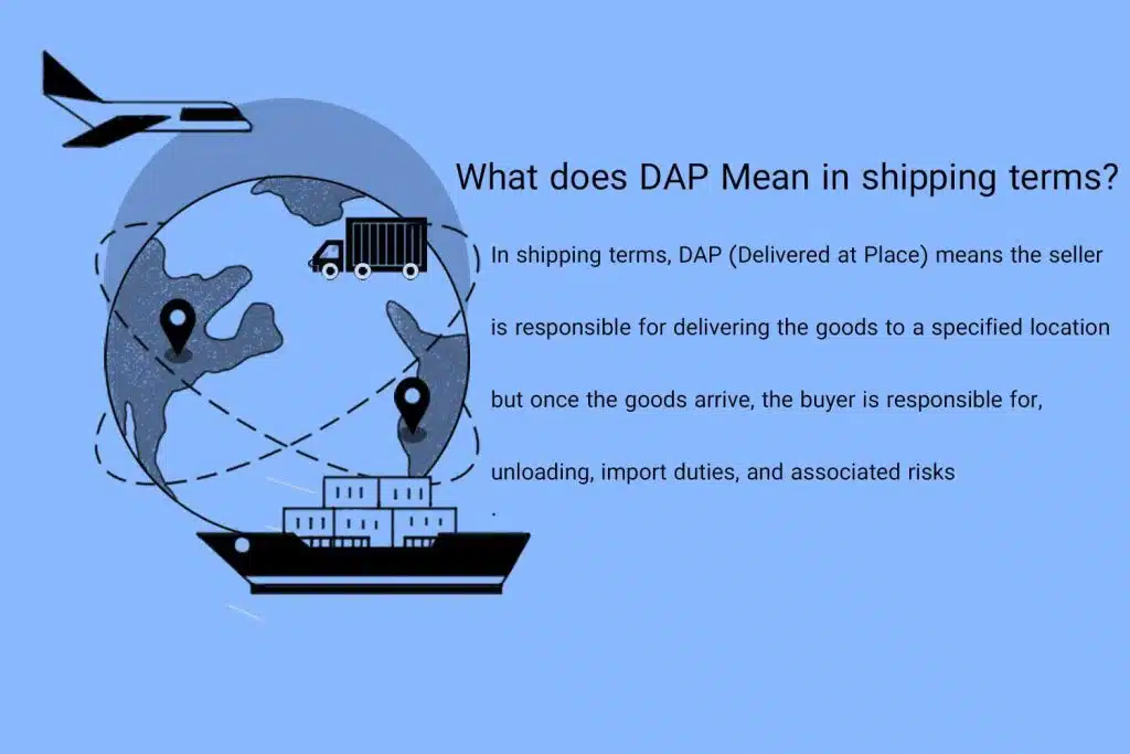 What does DAP Mean in shipping terms