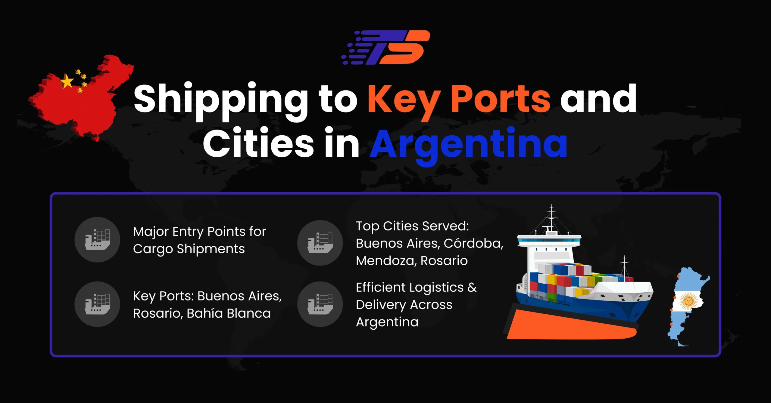 Strategic Shipping Routes China-Argentina 