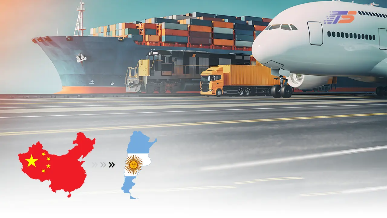 Shipping from China to Argentina