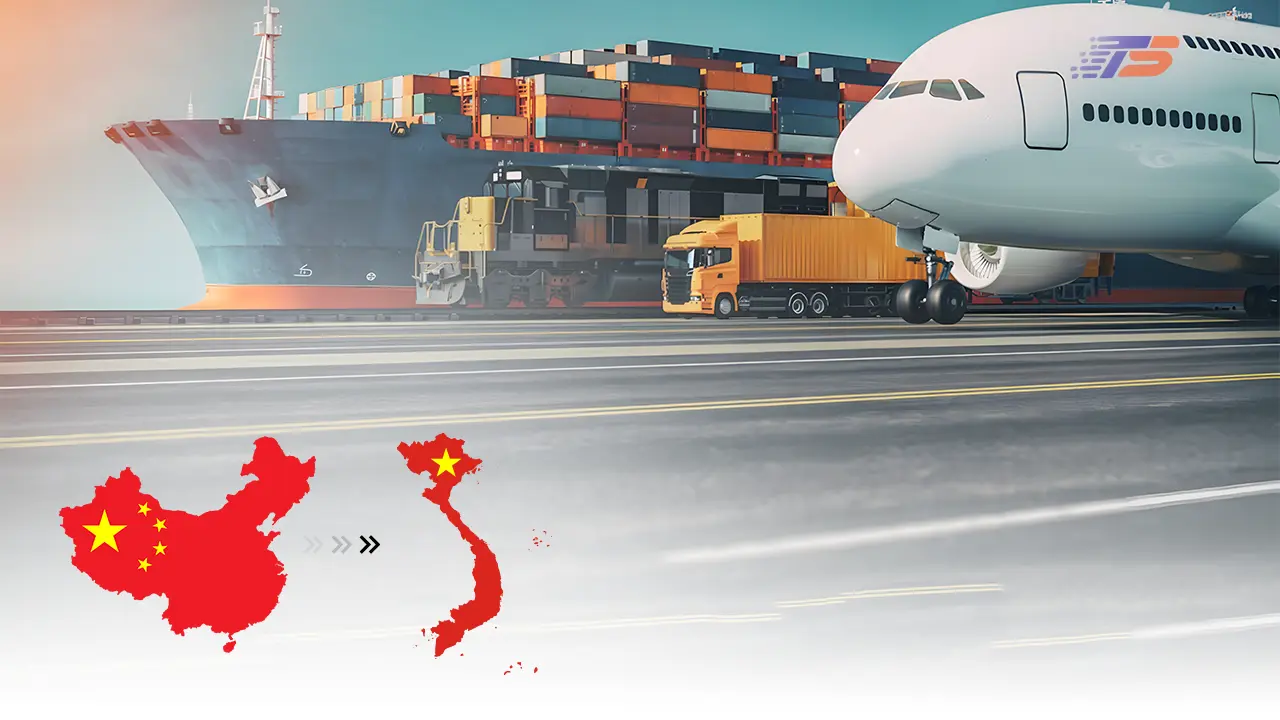 Shipping from China to Vietnam