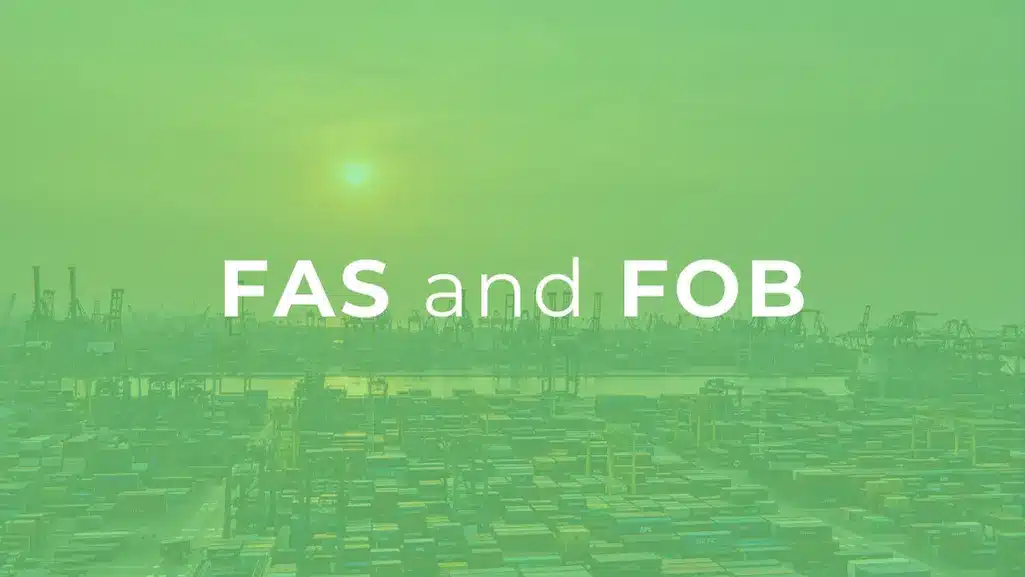 What is the FAS Incoterm (Free Alongside Ship)?